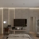 "تصاميم جبس بورد فاخرة وعملية تضفي مظهراً أنيقاً وعصرياً على الصالات، المجالس، وغرف النوم، مع إضاءة مميزة تضفي جواً من الفخامة في الرياض."