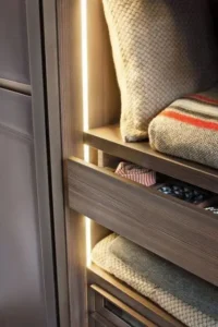22 hidden lights allow to find everything you need