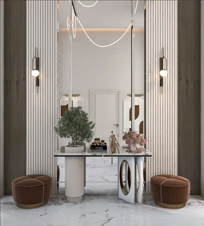 "دهانات – فوم – جبس بورد – بديل رخام – بديل خشب – مرايات – ورق جدران – عزل – ترميم – مظلات | خدمات ديكور حديثة 2025."