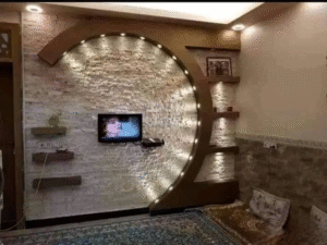 ديكورات جبس بورد للشاشة